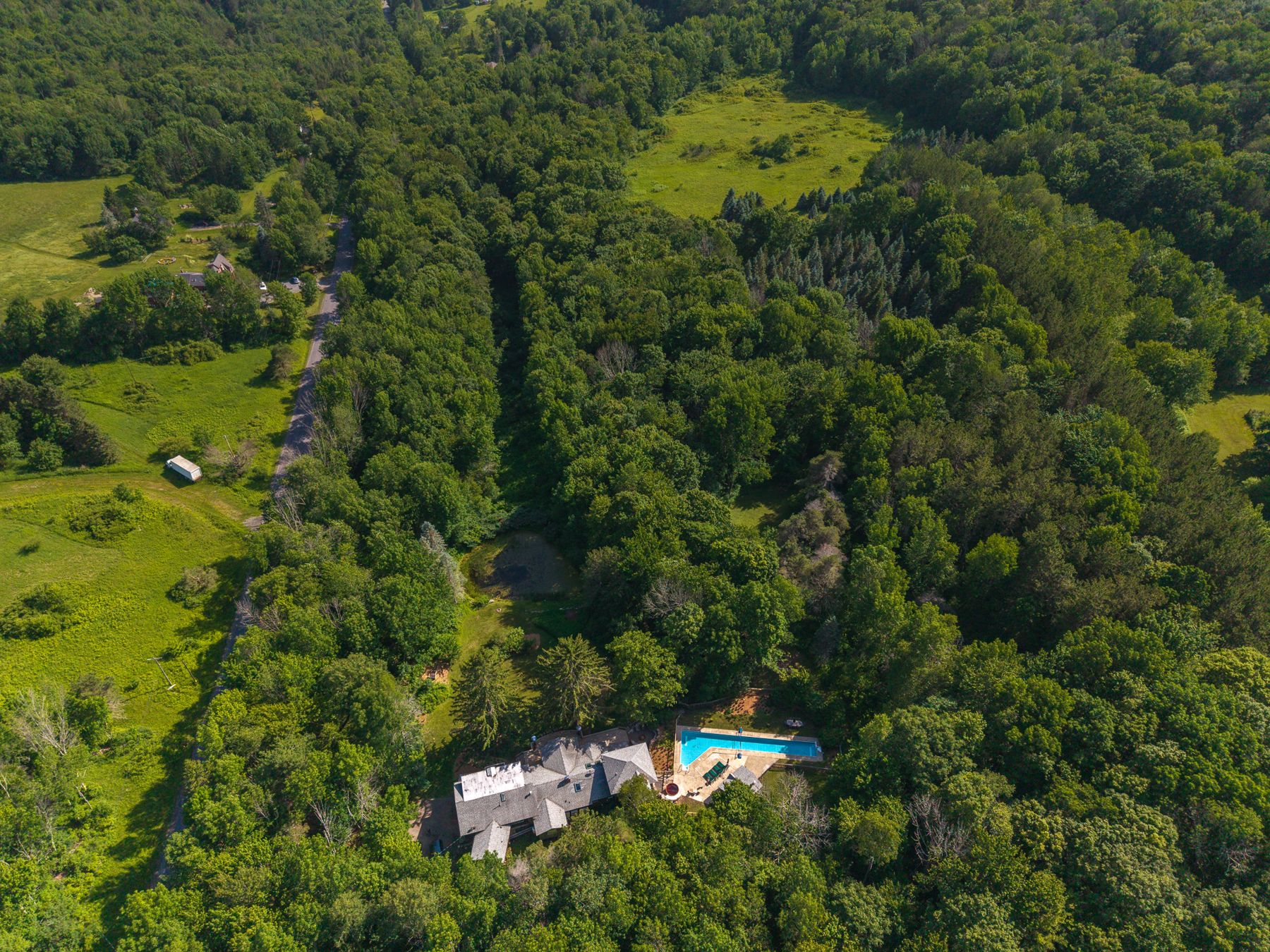 Norwegian Woods aerial view 102